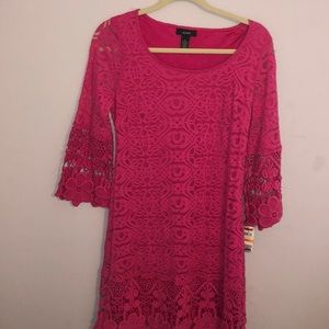 Alfani Bright Pink Dress